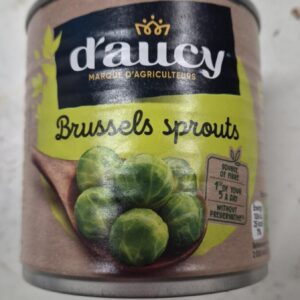 Tinned Brussel Sprouts