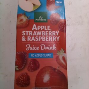 Apple, Strawberry and Raspberry drink