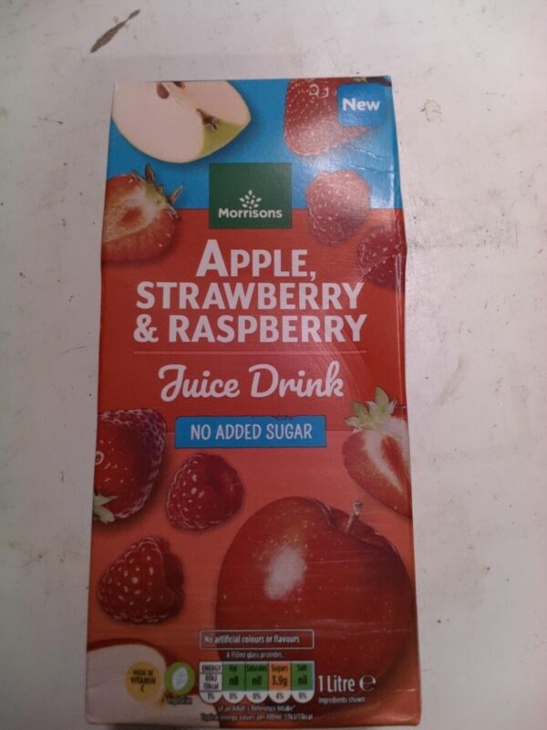 Apple, Strawberry and Raspberry drink – Fed Up Cafe Shop