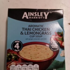 Thai Chicken and Lemongrass Cup Soup