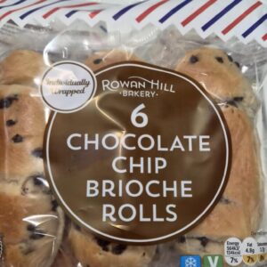 Chocolate Chip Brioche Rolls