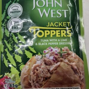 Tuna with Lime and Black Pepper Topping