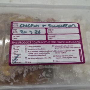 Frozen Chicken and Sweetcorn Curry