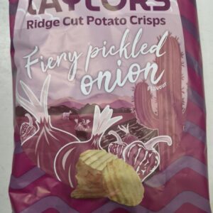 Fiery Pickled Onion Crisps