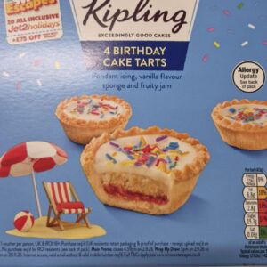 4 Birthday Cake Tarts