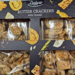 Butter Crackers with Cheese