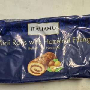 Mini Rolls with Hazelnut Filling
