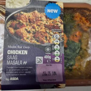 Frozen Chicken Saag Masala