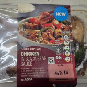 Frozen Chicken in a Black Bean Sauce