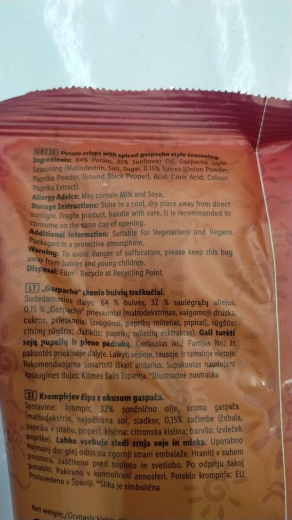 Spiced Gazpacho Crisps - Image 2