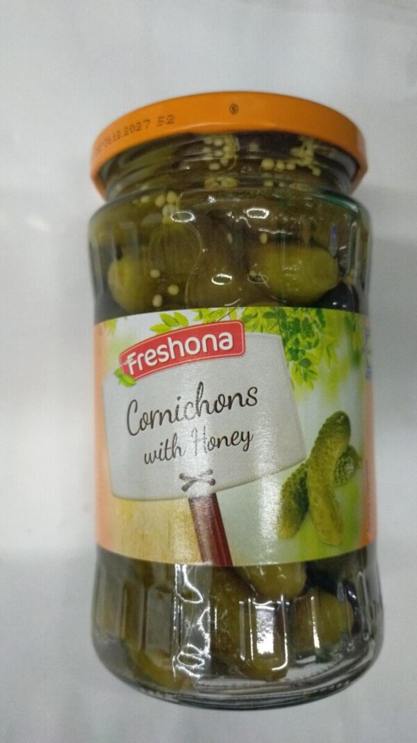 Cornichons with Honey