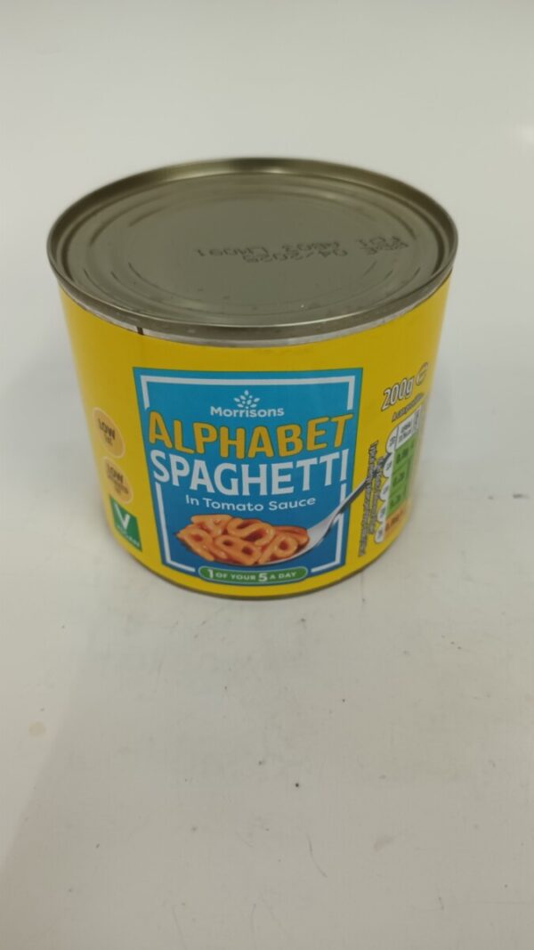 Small Alphabet Spaghetti