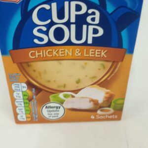 Chicken and Leek Cup Soup